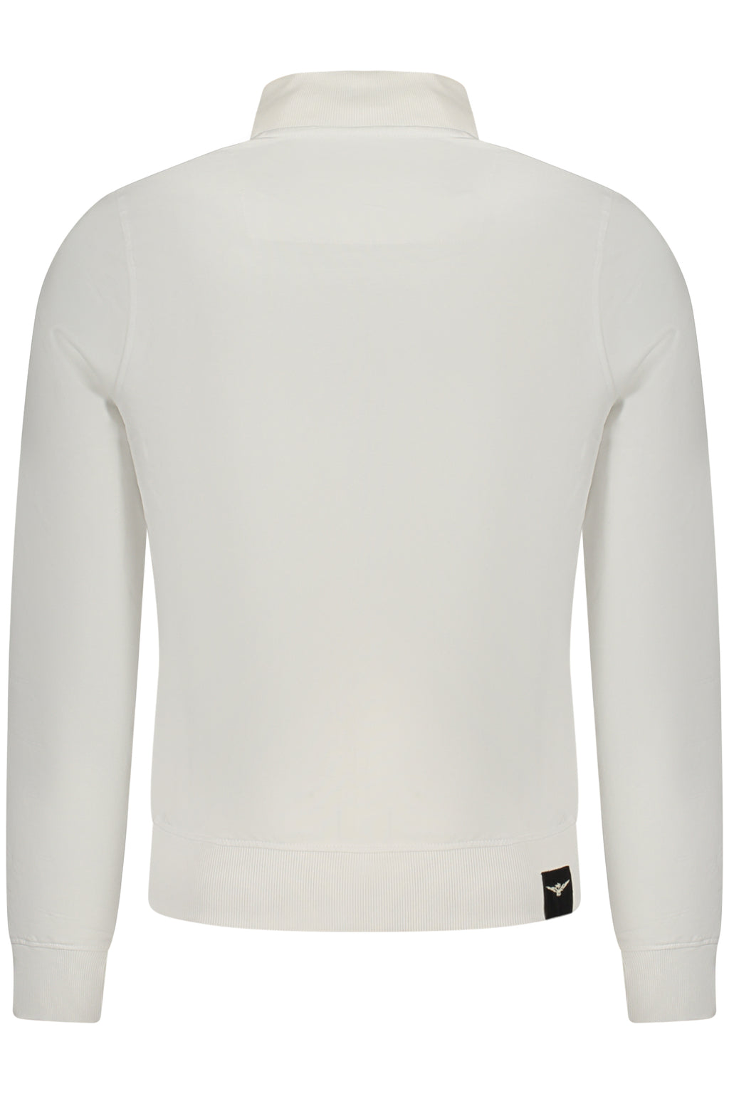 ACCADEMIA MILITARE FELPA CON ZIP UOMO BIANCO