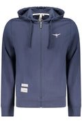 ACCADEMIA MILITARE FELPA CON ZIP UOMO BLU