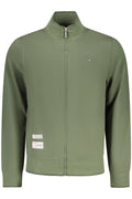 ACCADEMIA MILITARE FELPA CON ZIP UOMO VERDE