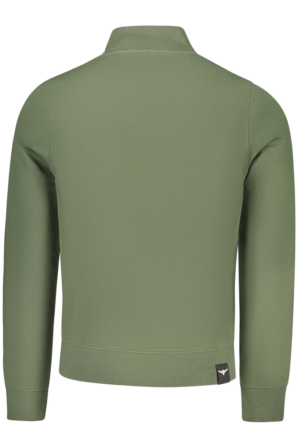 ACCADEMIA MILITARE FELPA CON ZIP UOMO VERDE