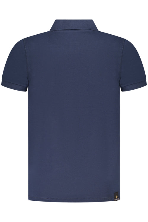 ACCADEMIA MILITARE POLO MANICHE CORTE UOMO BLU