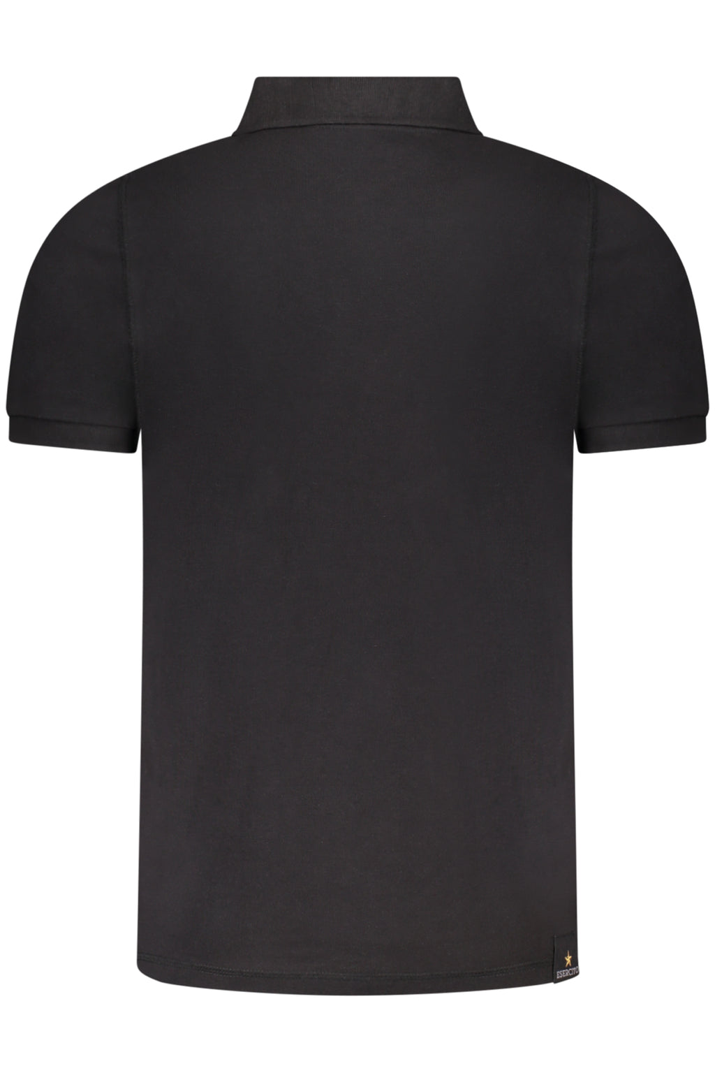 ACCADEMIA MILITARE POLO MANICHE CORTE UOMO NERO