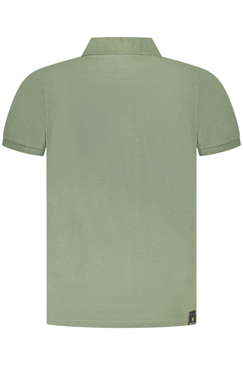 ACCADEMIA MILITARE POLO MANICHE CORTE UOMO VERDE