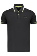 BACI&ABBRACCI POLO MANICHE CORTE UOMO NERO