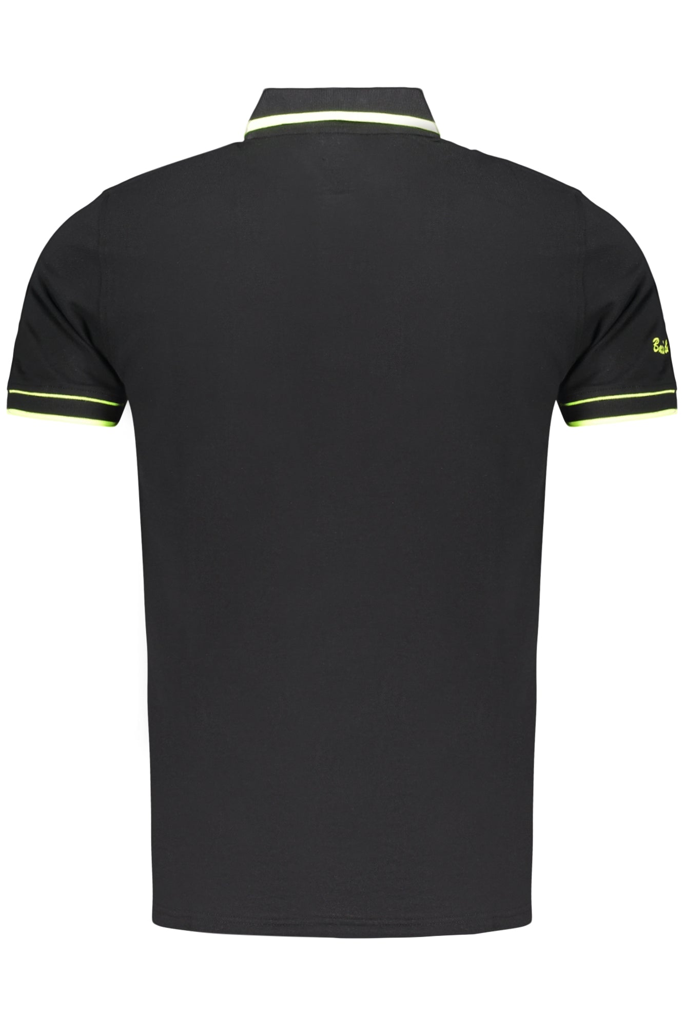 BACI&ABBRACCI POLO MANICHE CORTE UOMO NERO