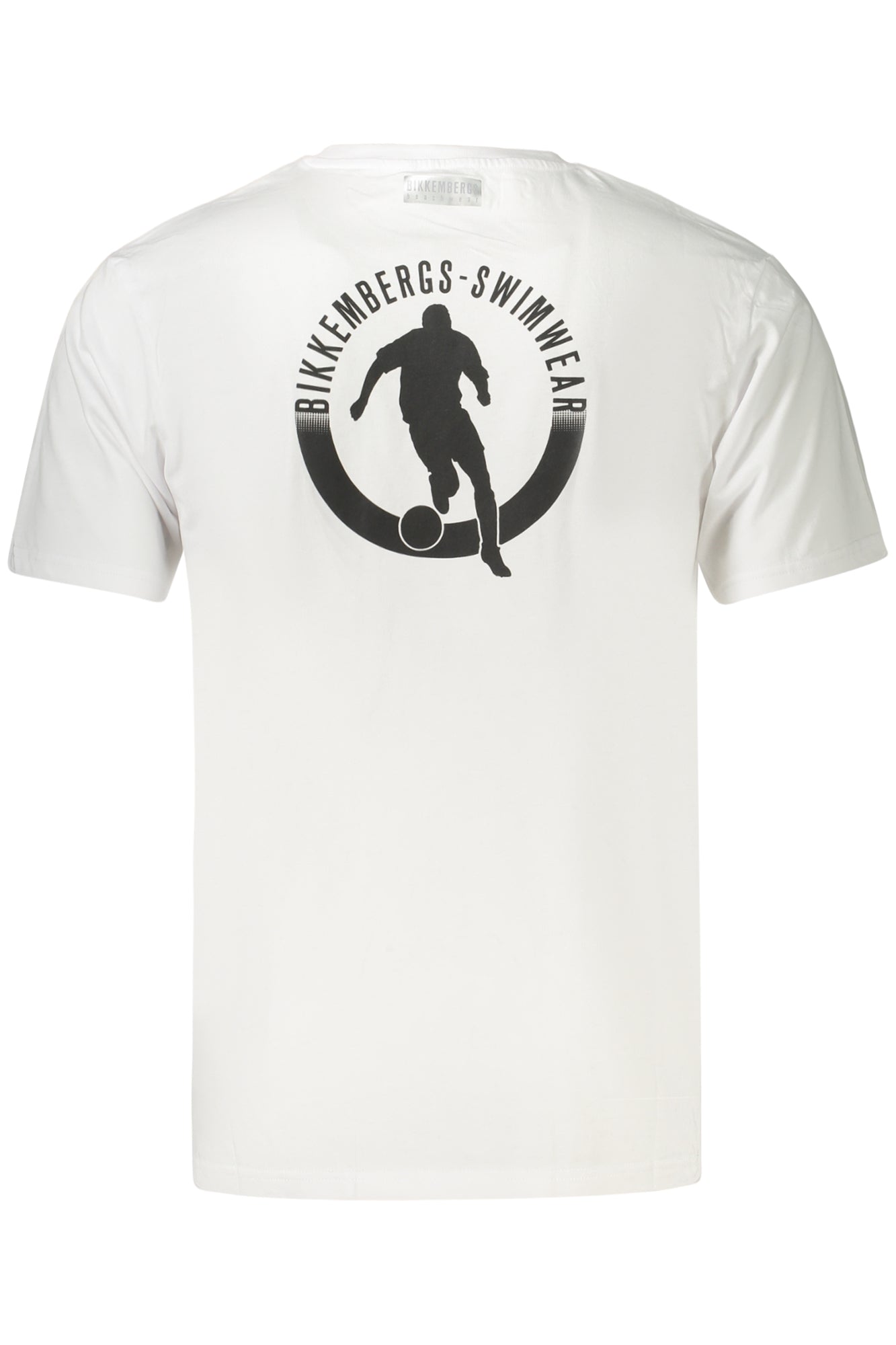 BIKKEMBERGS T-SHIRT MANICHE CORTE UOMO BIANCO