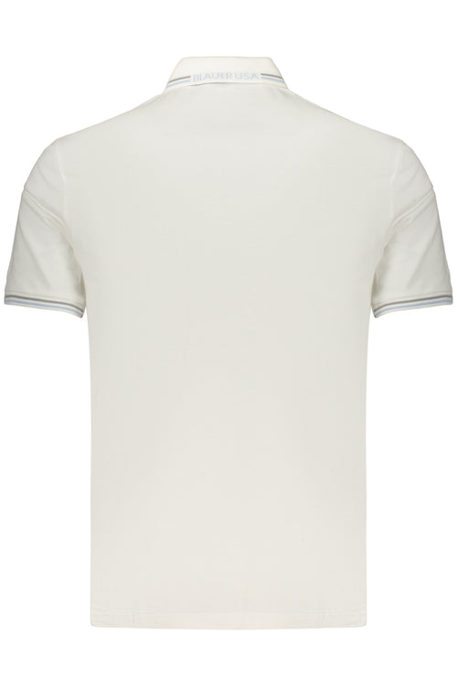 BLAUER APPAREL POLO MANICHE CORTE UOMO BIANCO