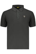 BLAUER APPAREL POLO MANICHE CORTE UOMO NERO