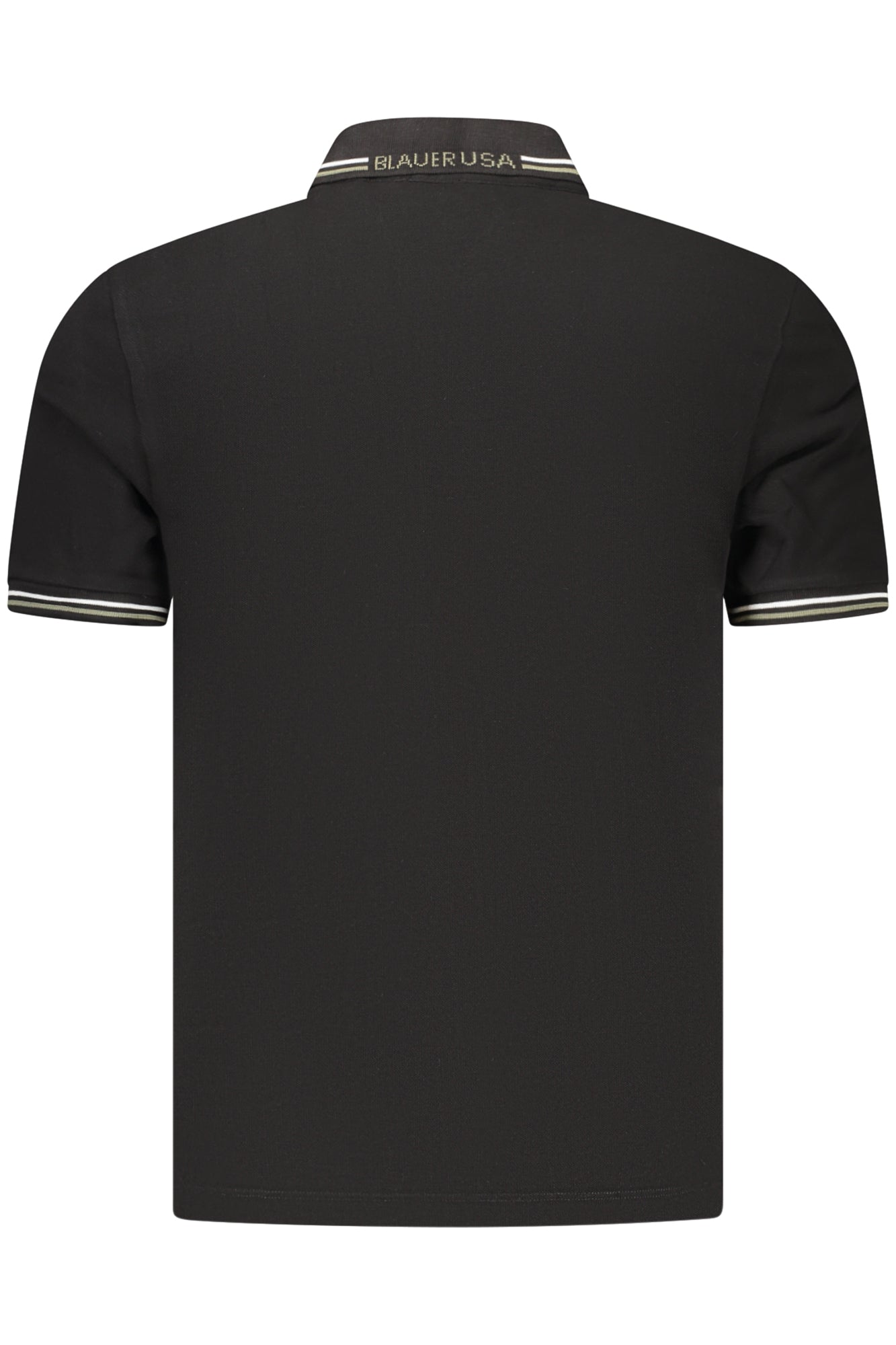 BLAUER APPAREL POLO MANICHE CORTE UOMO NERO