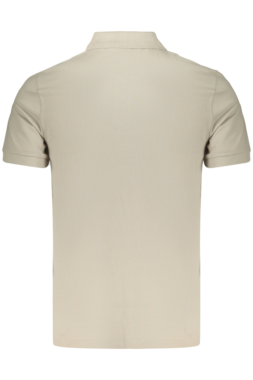 BOSS POLO MANICHE CORTE UOMO BEIGE