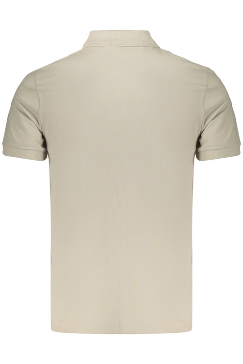 BOSS POLO MANICHE CORTE UOMO BEIGE