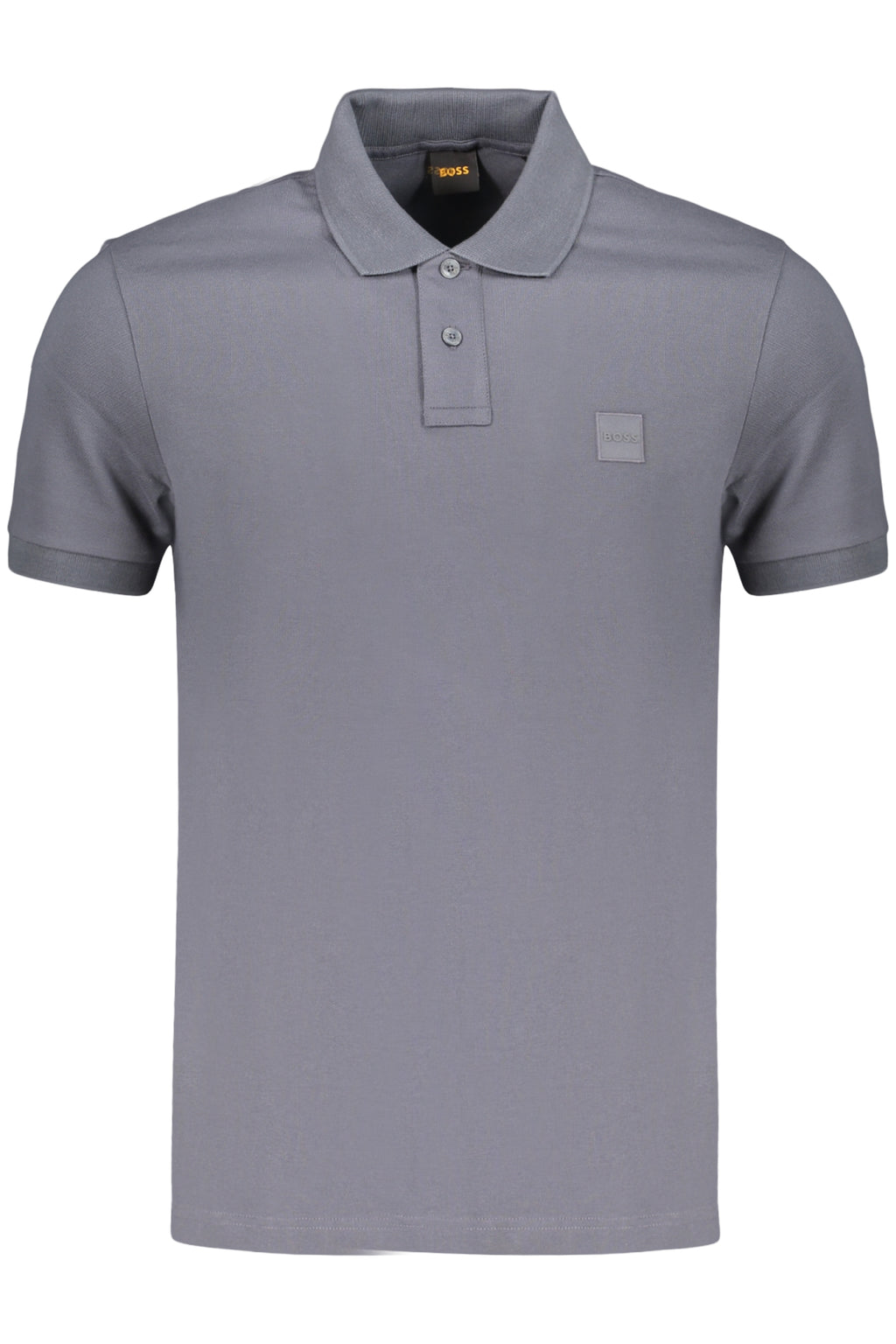 BOSS POLO MANICHE CORTE UOMO BLU