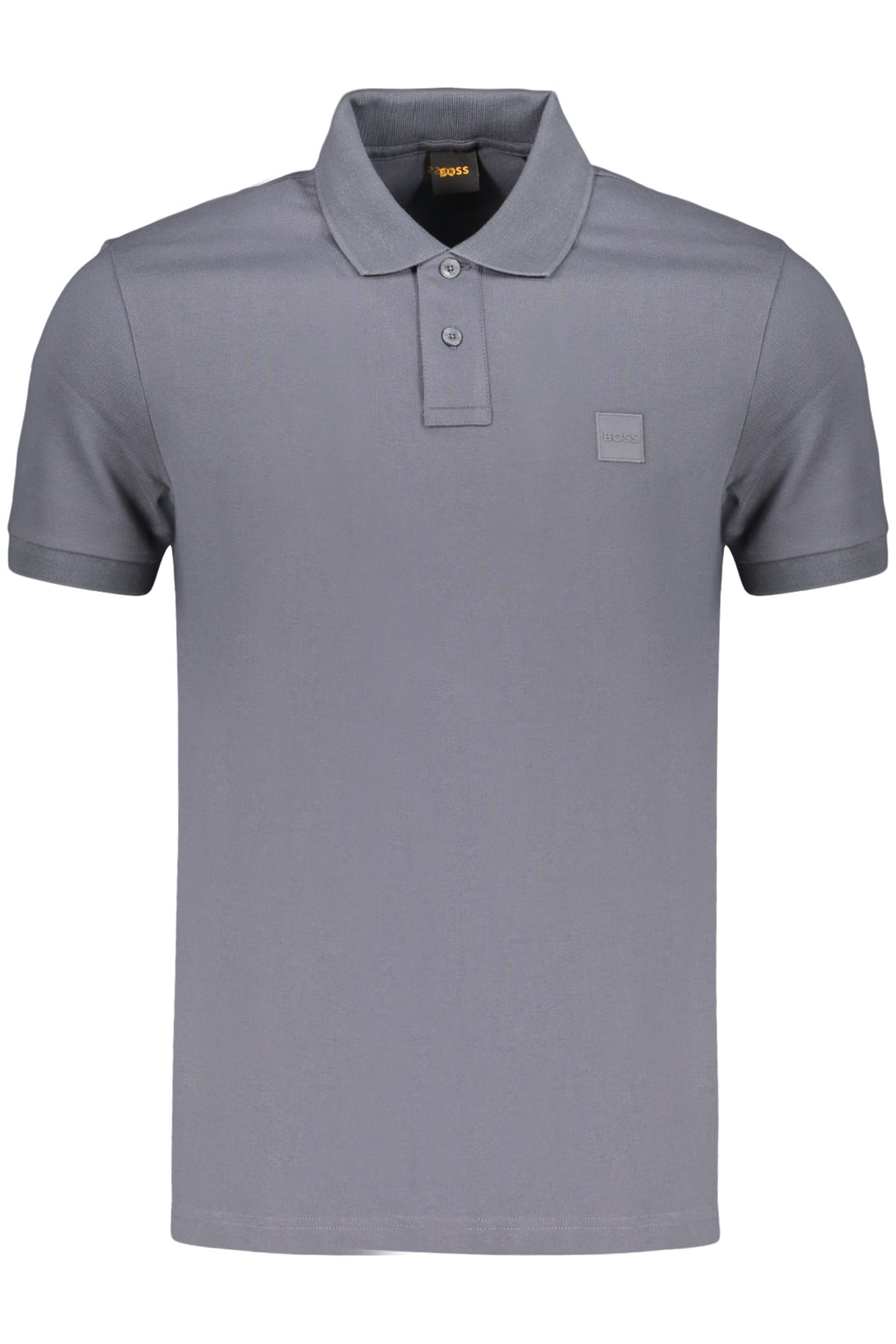 BOSS POLO MANICHE CORTE UOMO BLU