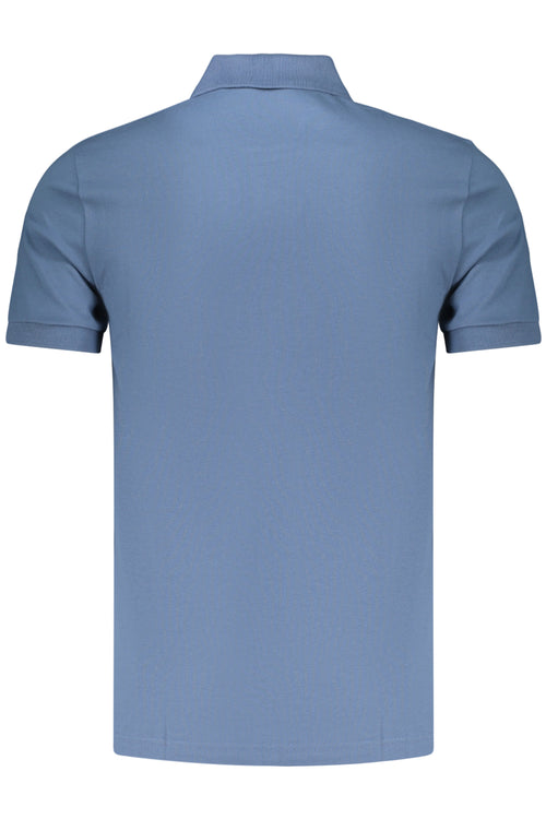 BOSS POLO MANICHE CORTE UOMO BLU