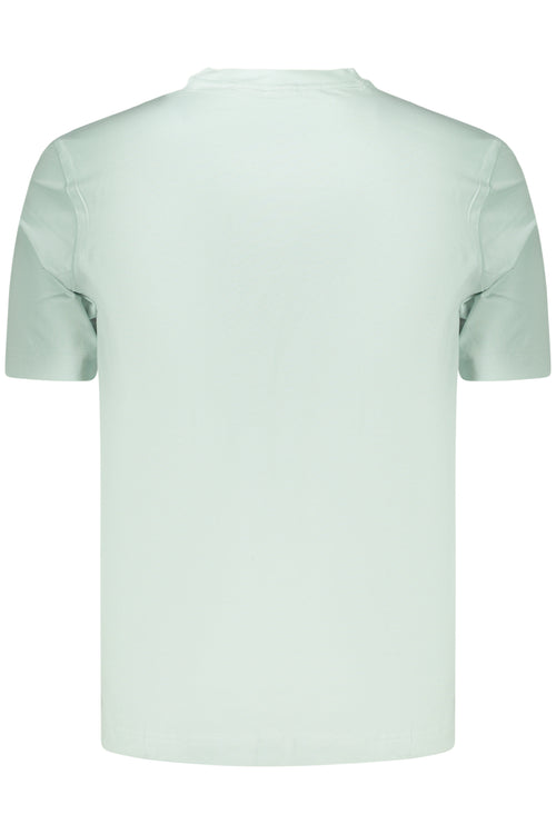 BOSS T-SHIRT MANICHE CORTE UOMO AZZURRO