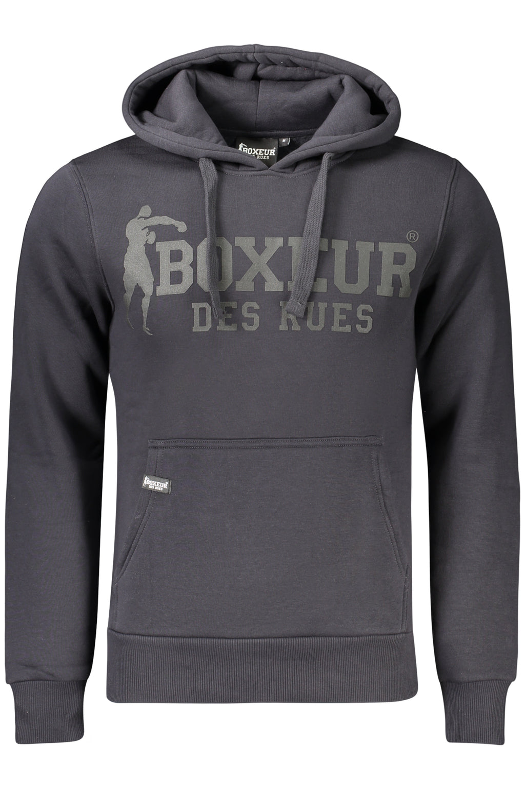 BOXEUR DES RUES FELPA SENZA ZIP UOMO GRIGIO