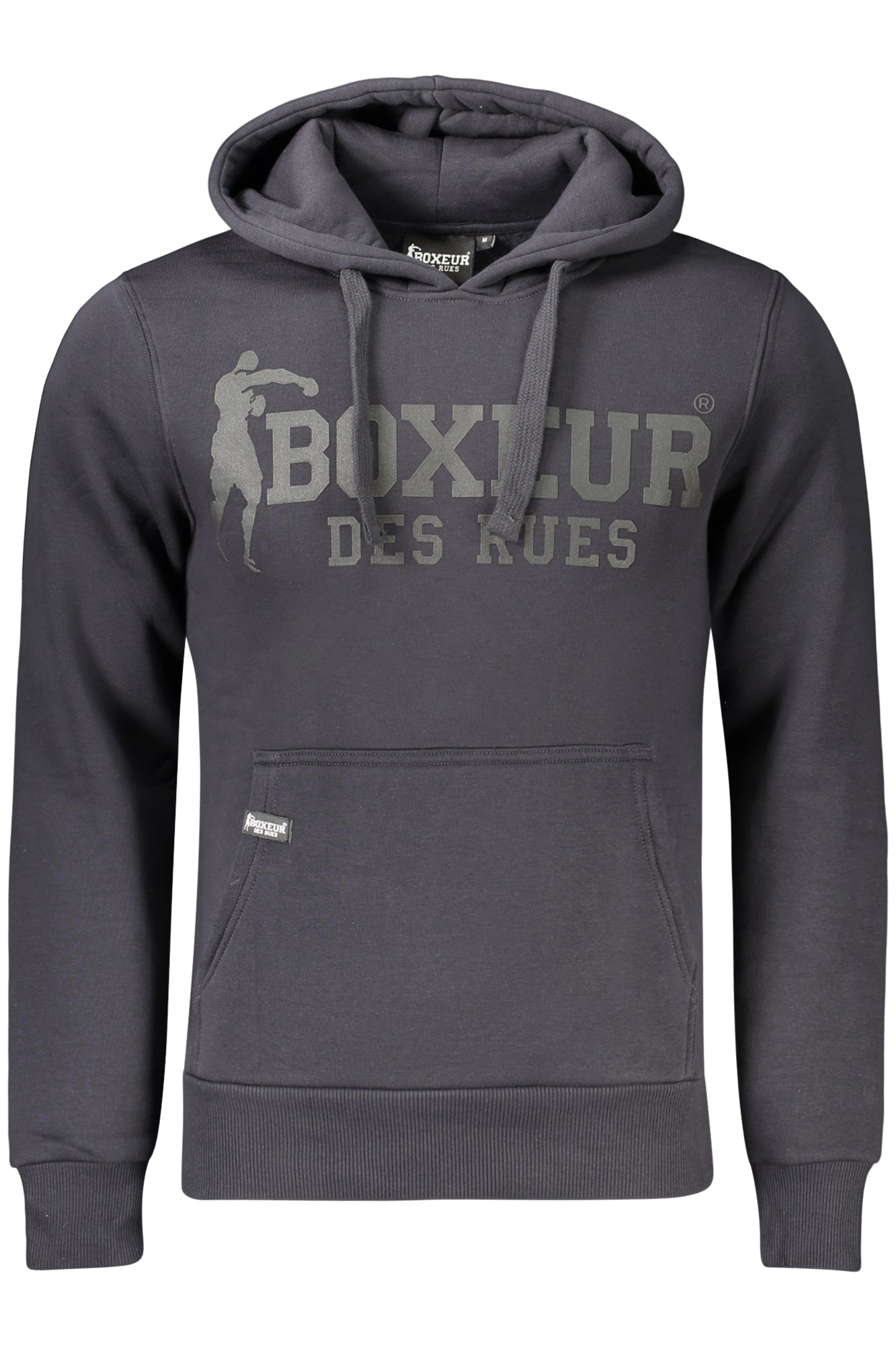 BOXEUR DES RUES FELPA SENZA ZIP UOMO GRIGIO