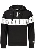 BOXEUR DES RUES FELPA SENZA ZIP UOMO NERO