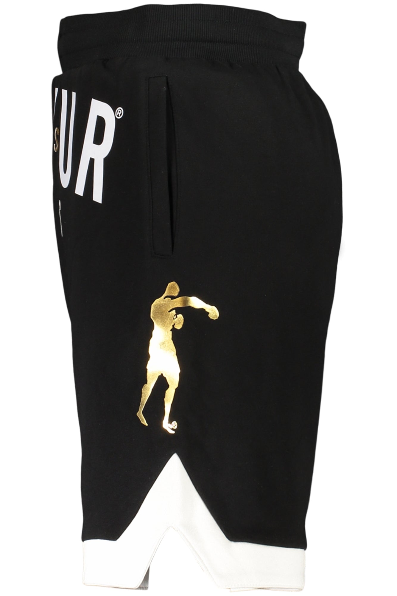 BOXEUR DES RUES PANTALONE TUTA CORTO UOMO NERO