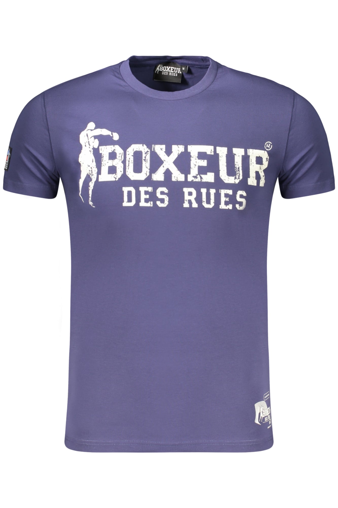 BOXEUR DES RUES T-SHIRT MANICHE CORTE UOMO BLU