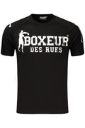 BOXEUR DES RUES T-SHIRT MANICHE CORTE UOMO NERO