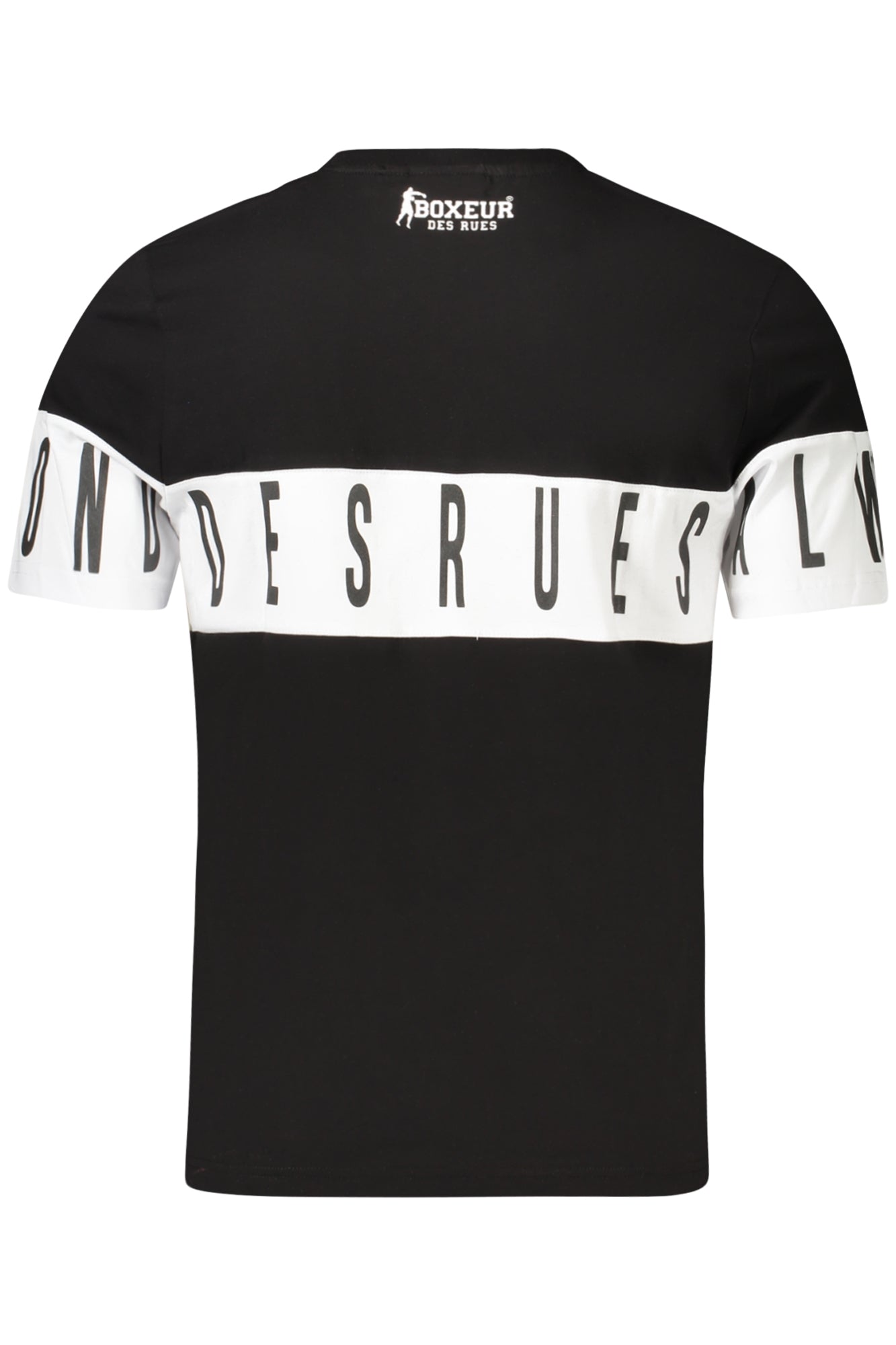 BOXEUR DES RUES T-SHIRT MANICHE CORTE UOMO NERO