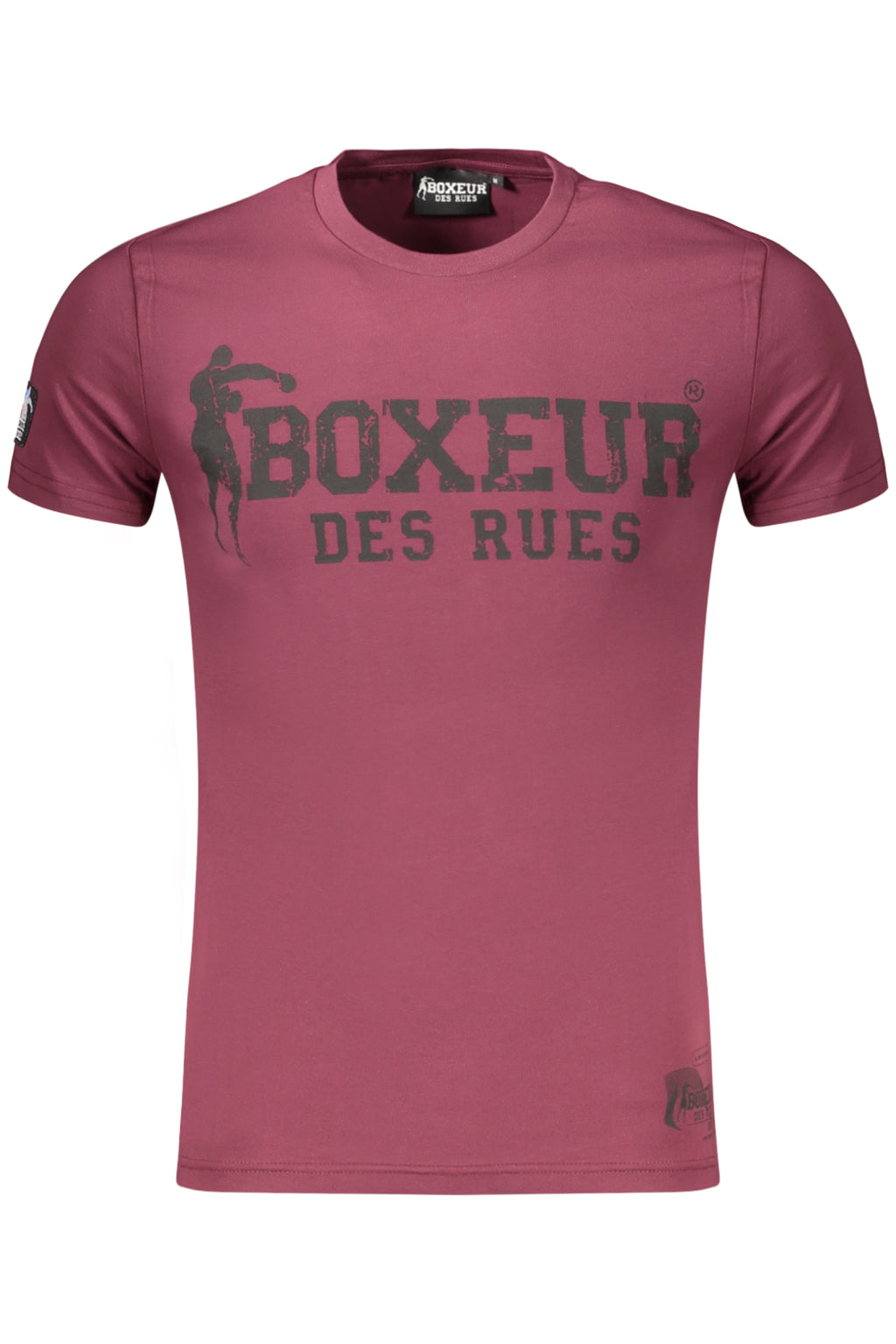 BOXEUR DES RUES T-SHIRT MANICHE CORTE UOMO ROSSO
