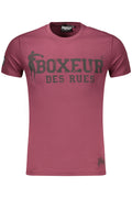 BOXEUR DES RUES T-SHIRT MANICHE CORTE UOMO ROSSO