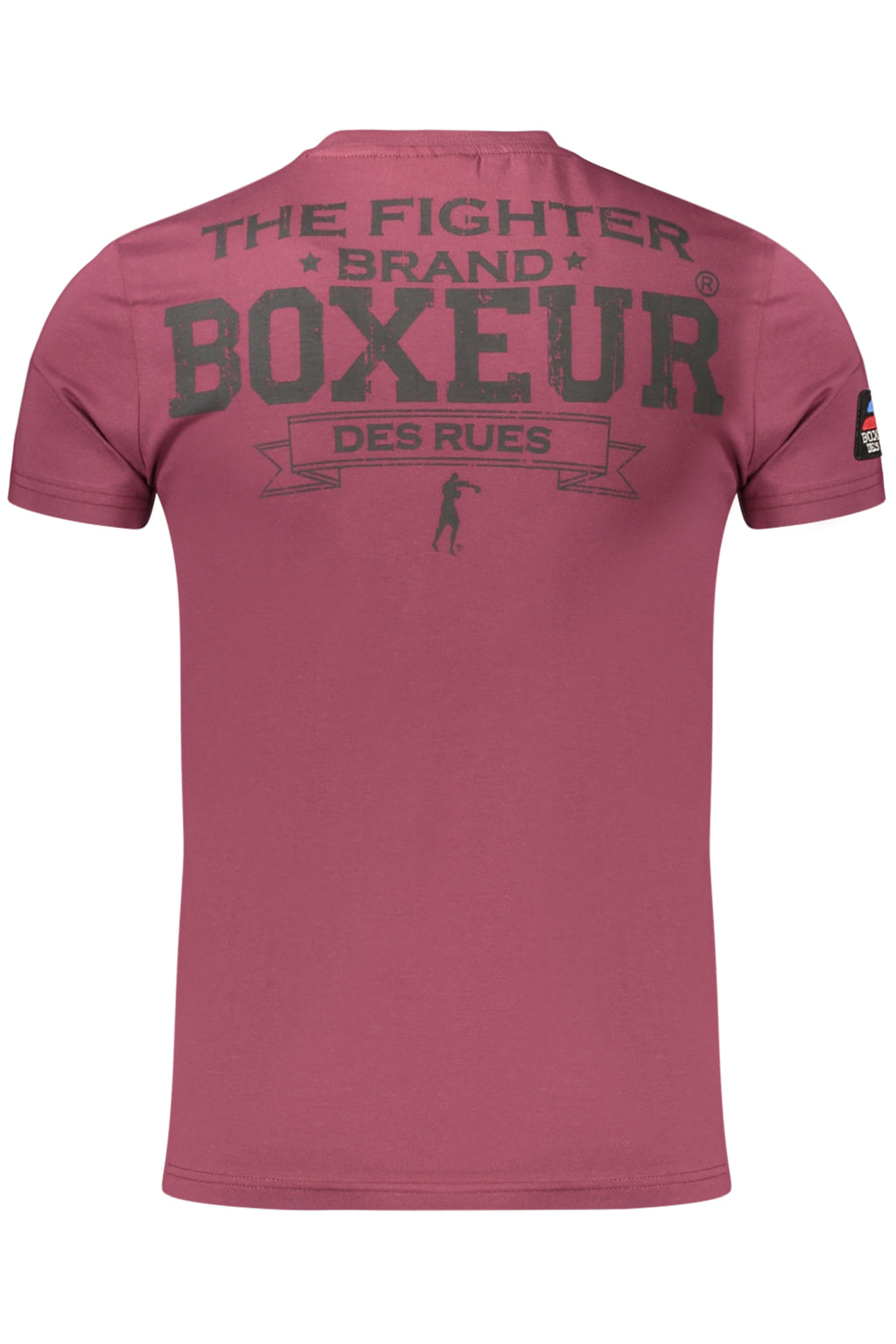 BOXEUR DES RUES T-SHIRT MANICHE CORTE UOMO ROSSO