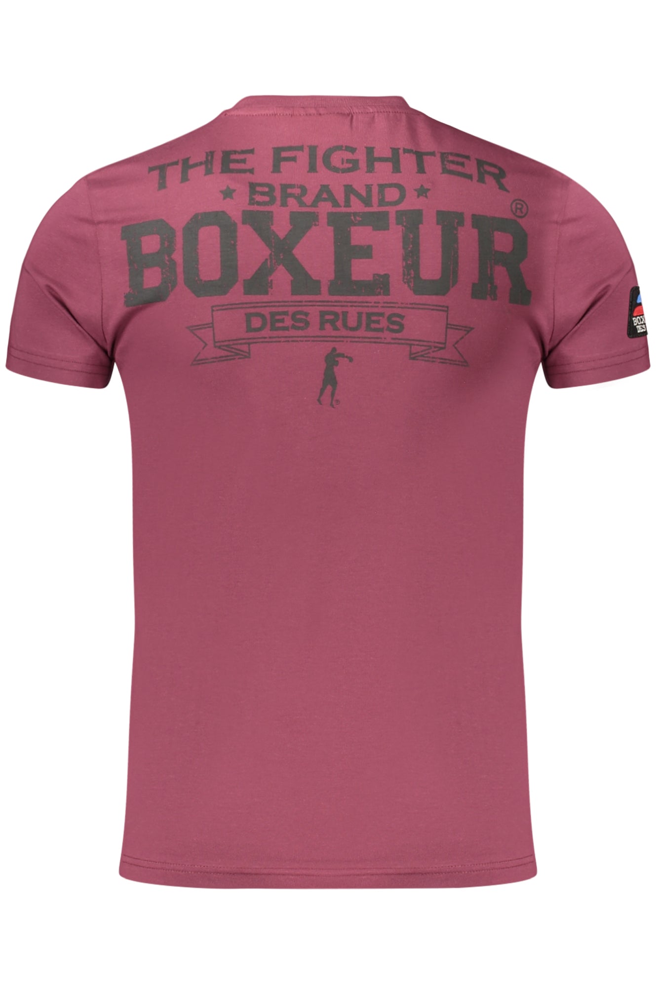 BOXEUR DES RUES T-SHIRT MANICHE CORTE UOMO ROSSO
