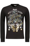 BOXEUR DES RUES T-SHIRT MANICHE LUNGHE UOMO NERO