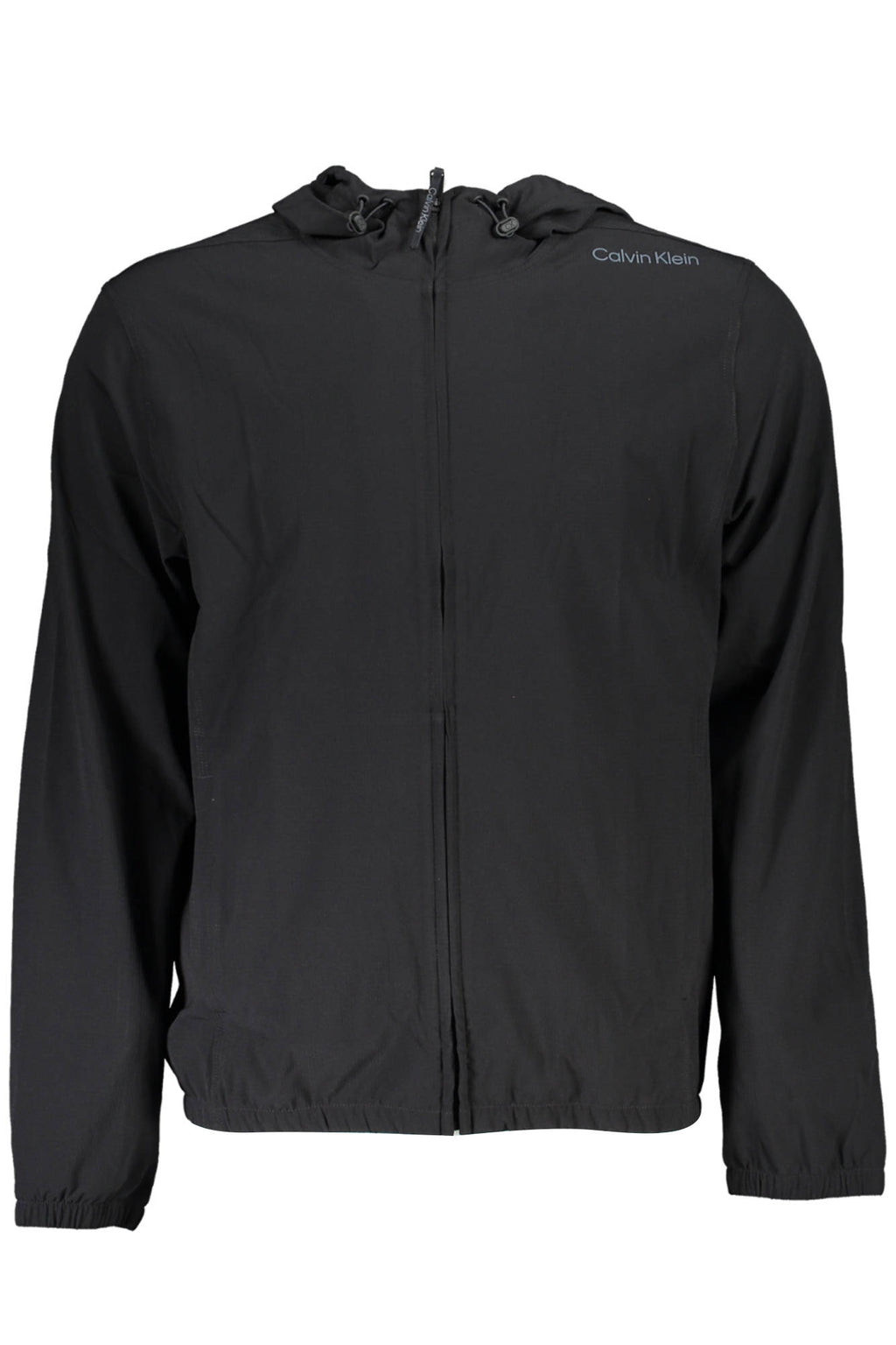 CALVIN KLEIN FELPA CON ZIP UOMO NERO