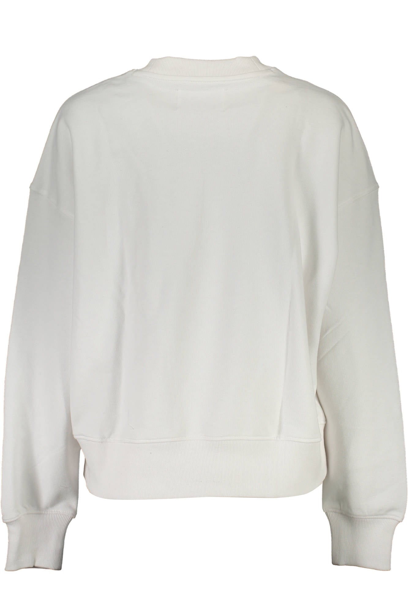 CALVIN KLEIN FELPA SENZA ZIP DONNA BIANCO