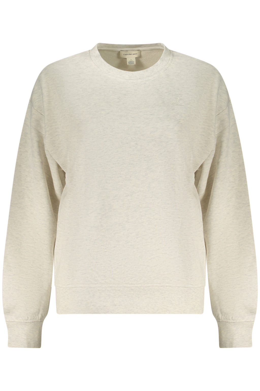 CALVIN KLEIN FELPA SENZA ZIP DONNA GRIGIO