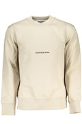 CALVIN KLEIN FELPA SENZA ZIP UOMO BEIGE