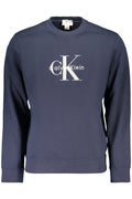 CALVIN KLEIN FELPA SENZA ZIP UOMO BLU