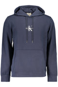 CALVIN KLEIN FELPA SENZA ZIP UOMO BLU