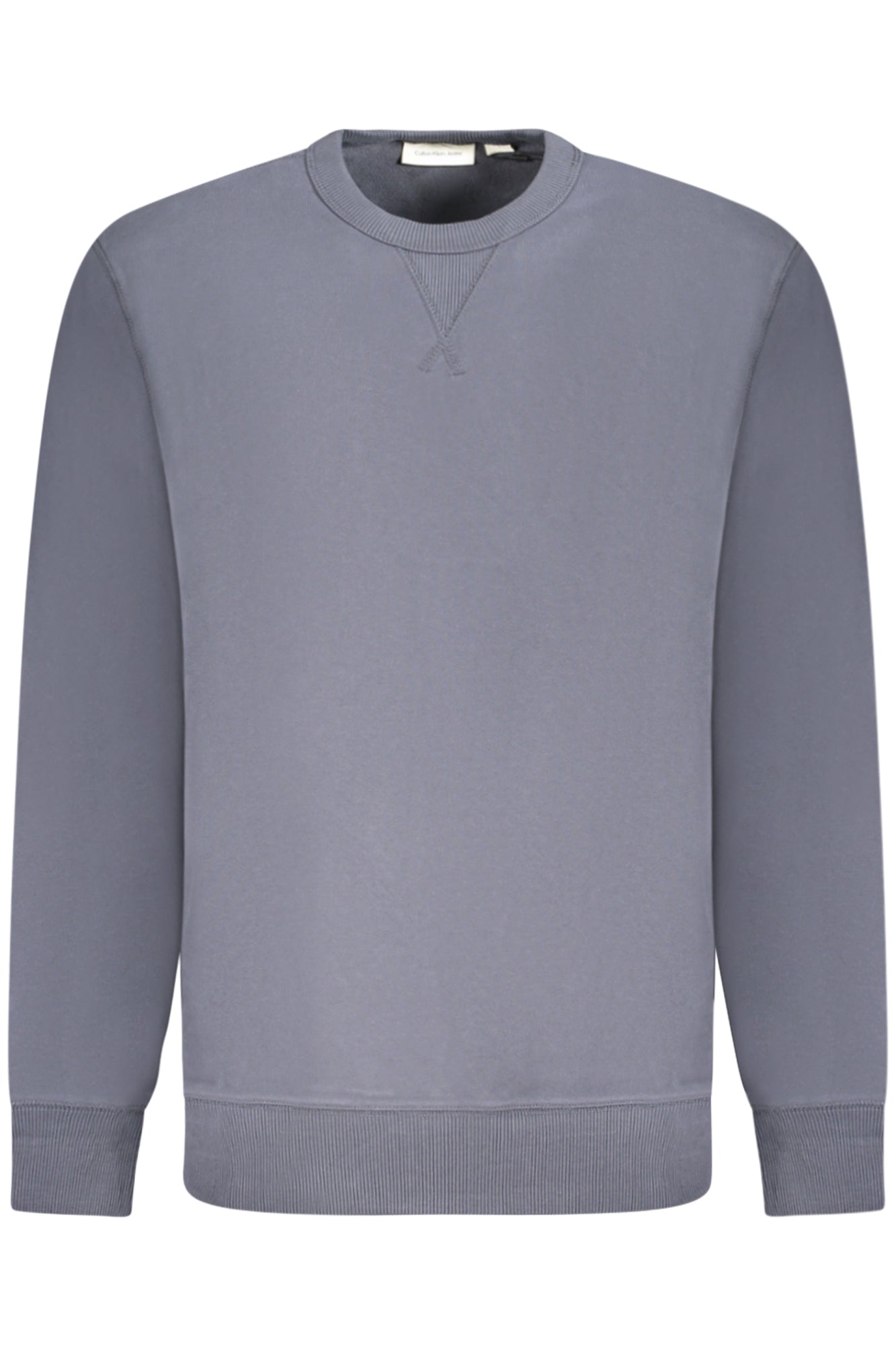 CALVIN KLEIN FELPA SENZA ZIP UOMO BLU