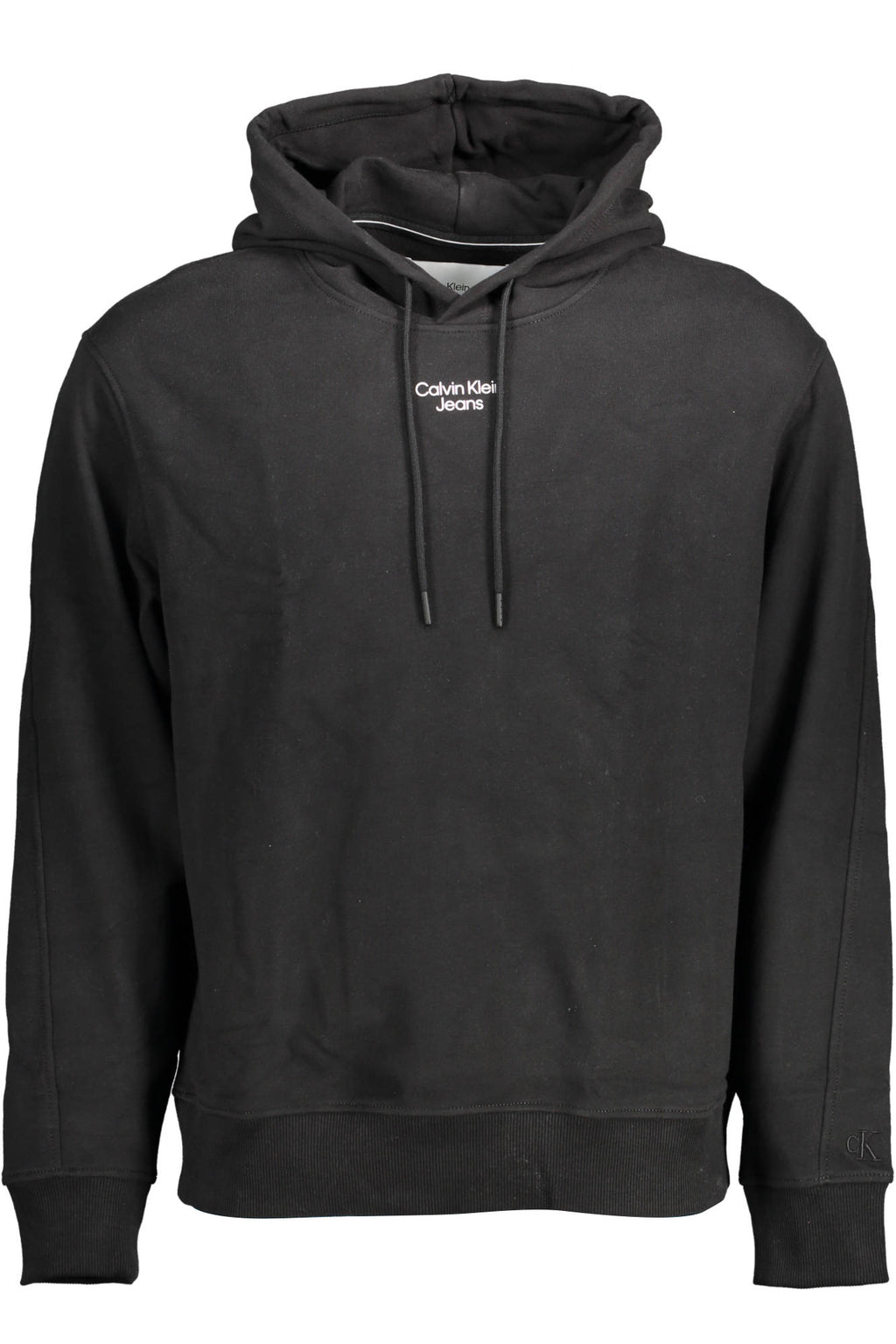 CALVIN KLEIN FELPA SENZA ZIP UOMO NERO