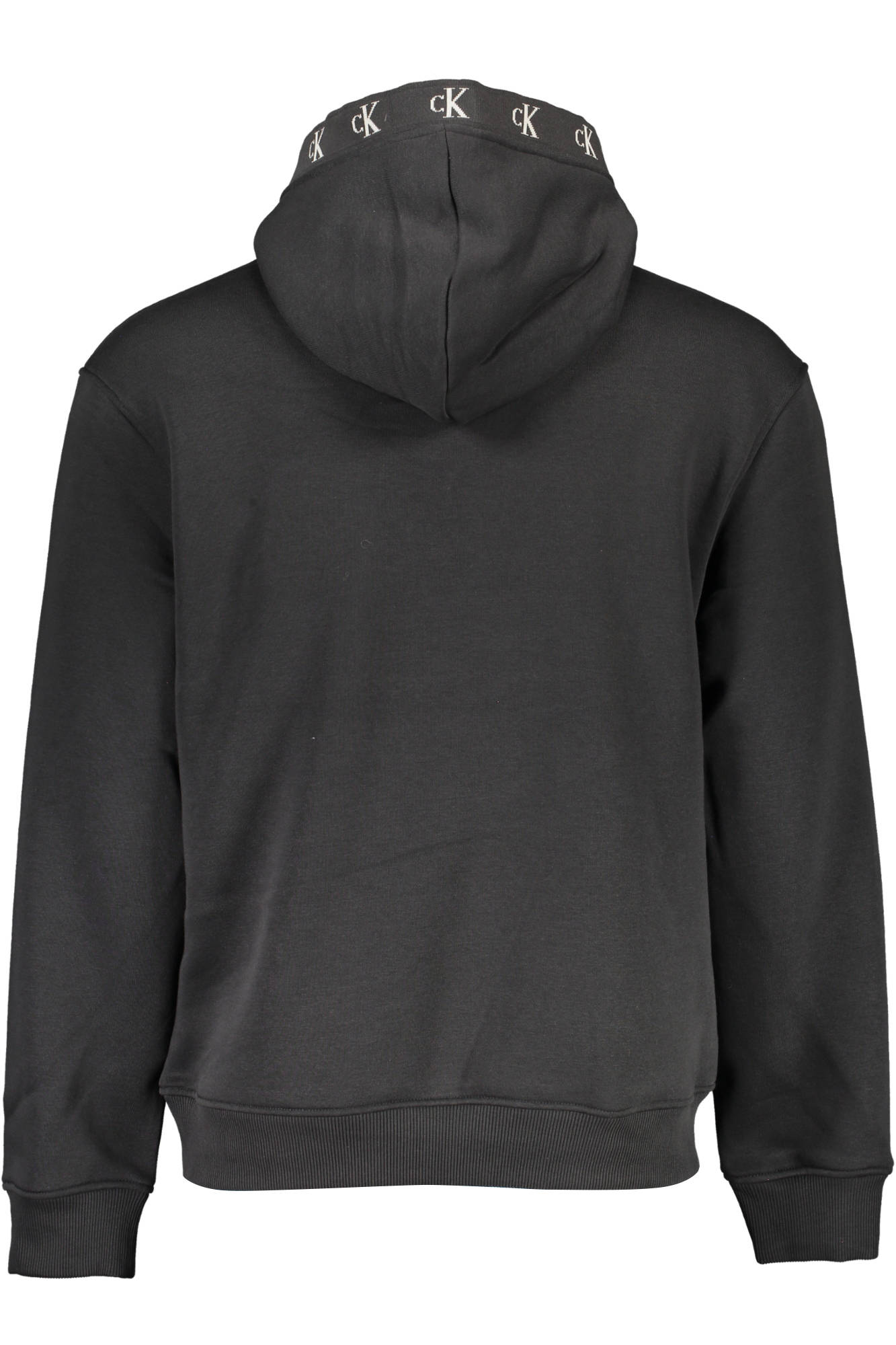 CALVIN KLEIN FELPA SENZA ZIP UOMO NERO