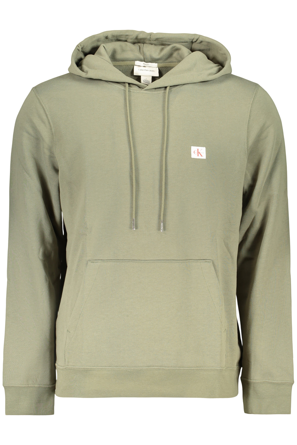 CALVIN KLEIN FELPA SENZA ZIP UOMO VERDE