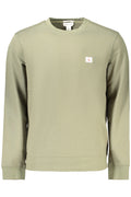 CALVIN KLEIN FELPA SENZA ZIP UOMO VERDE