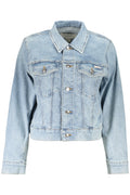 CALVIN KLEIN GIUBBOTTO IN JEANS DONNA AZZURRO