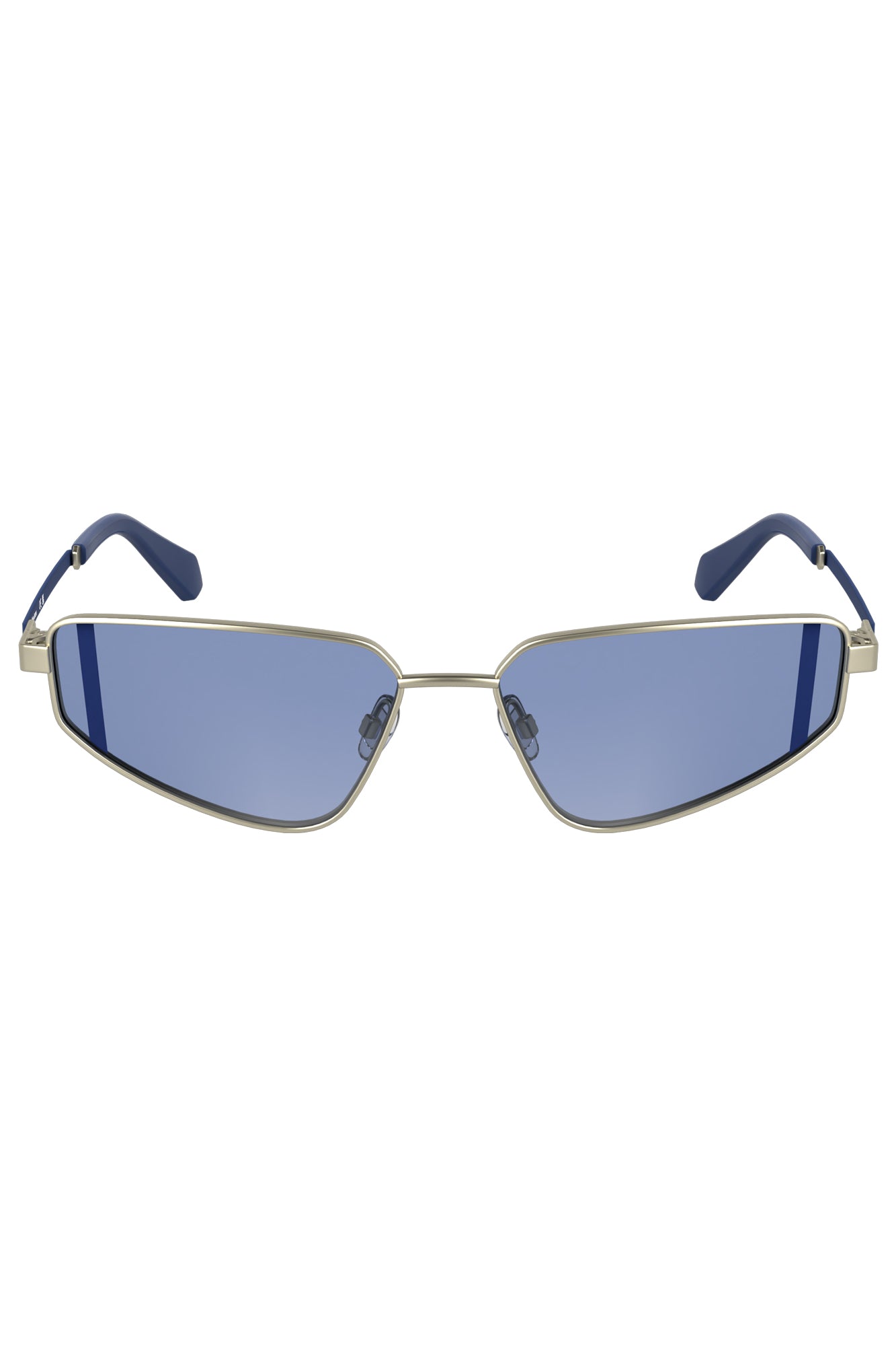 CALVIN KLEIN OCCHIALE DA SOLE DONNA ARGENTO