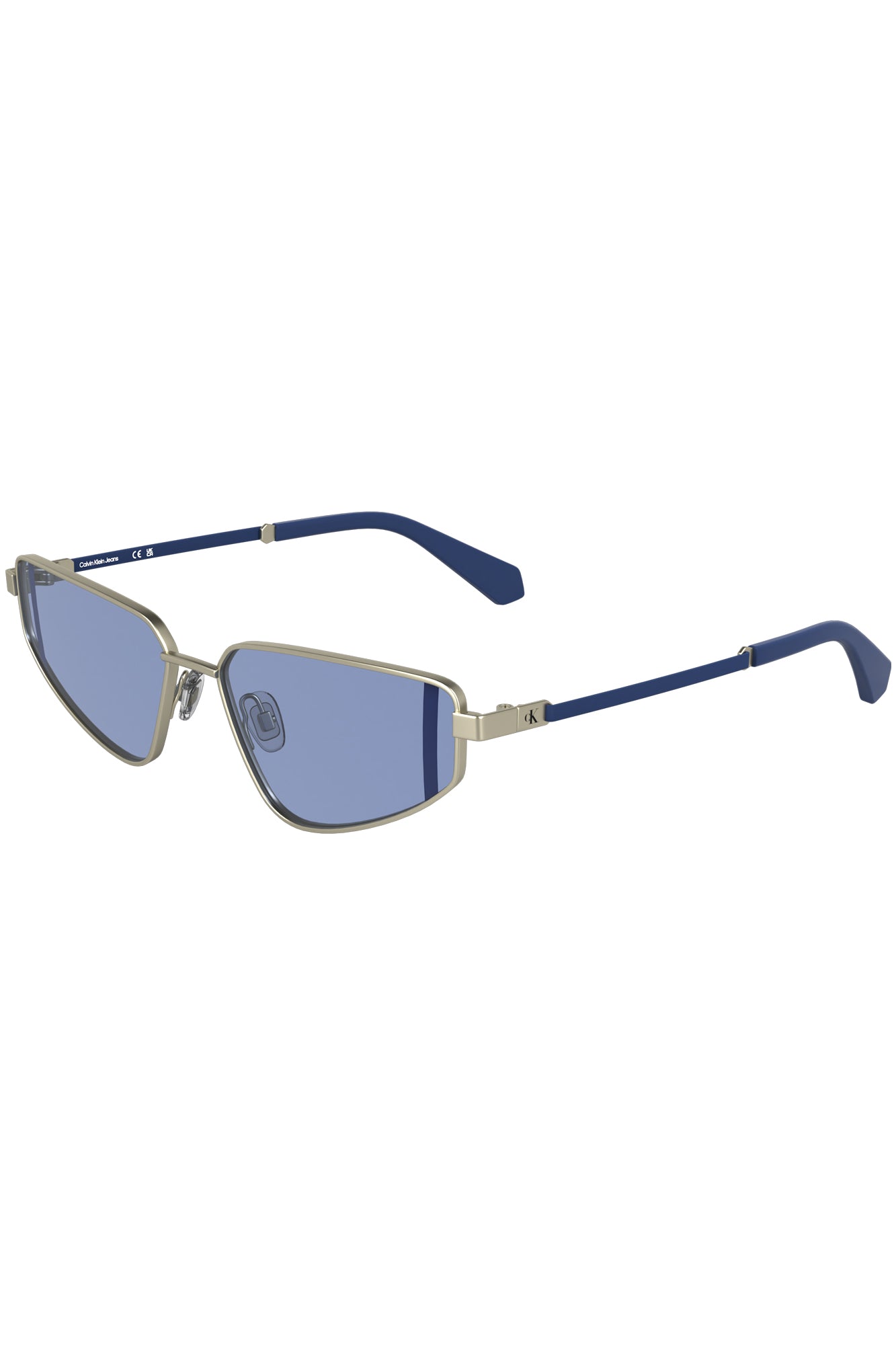 CALVIN KLEIN OCCHIALE DA SOLE DONNA ARGENTO