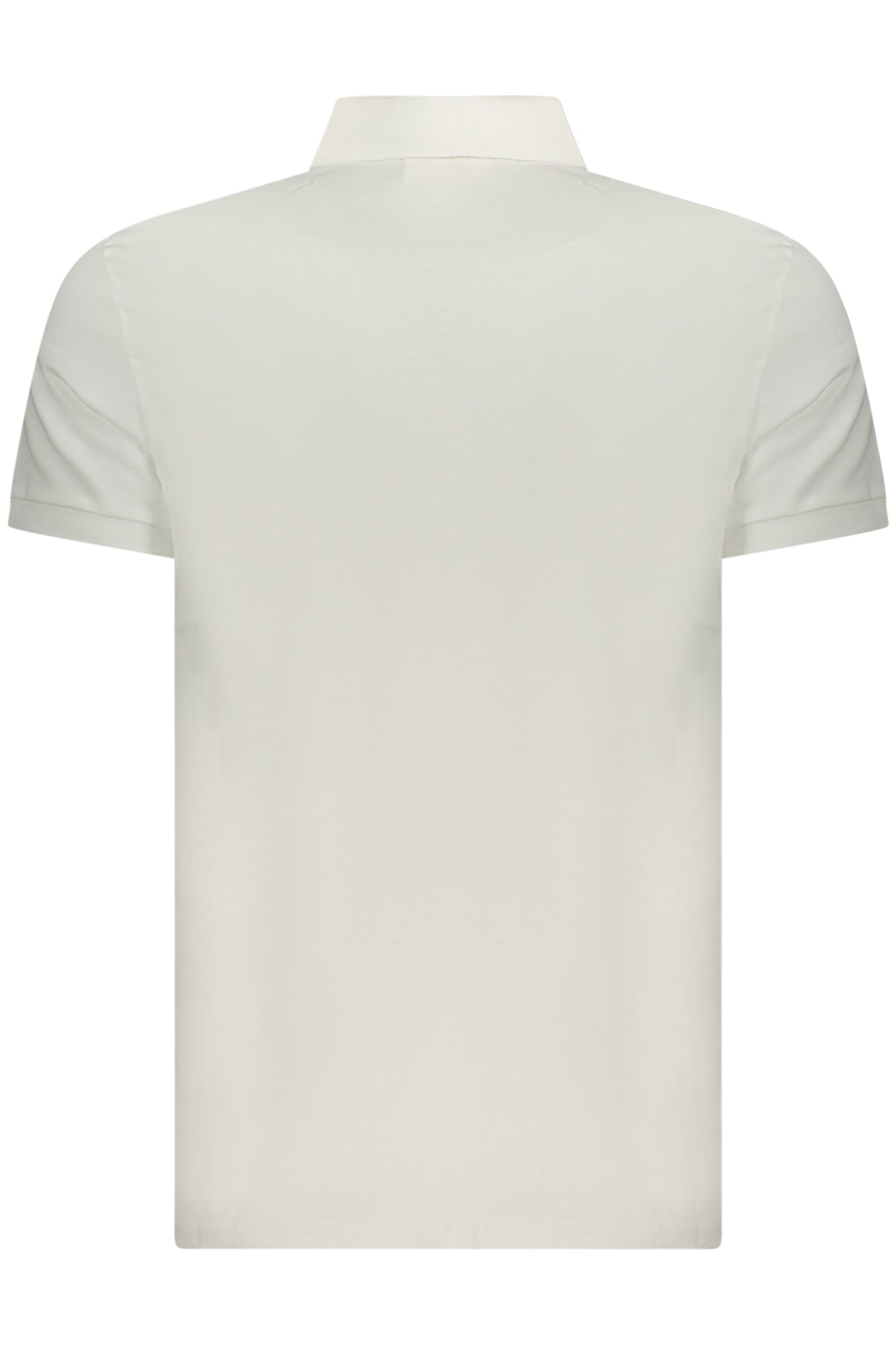 CALVIN KLEIN POLO MANICHE CORTE UOMO BIANCO