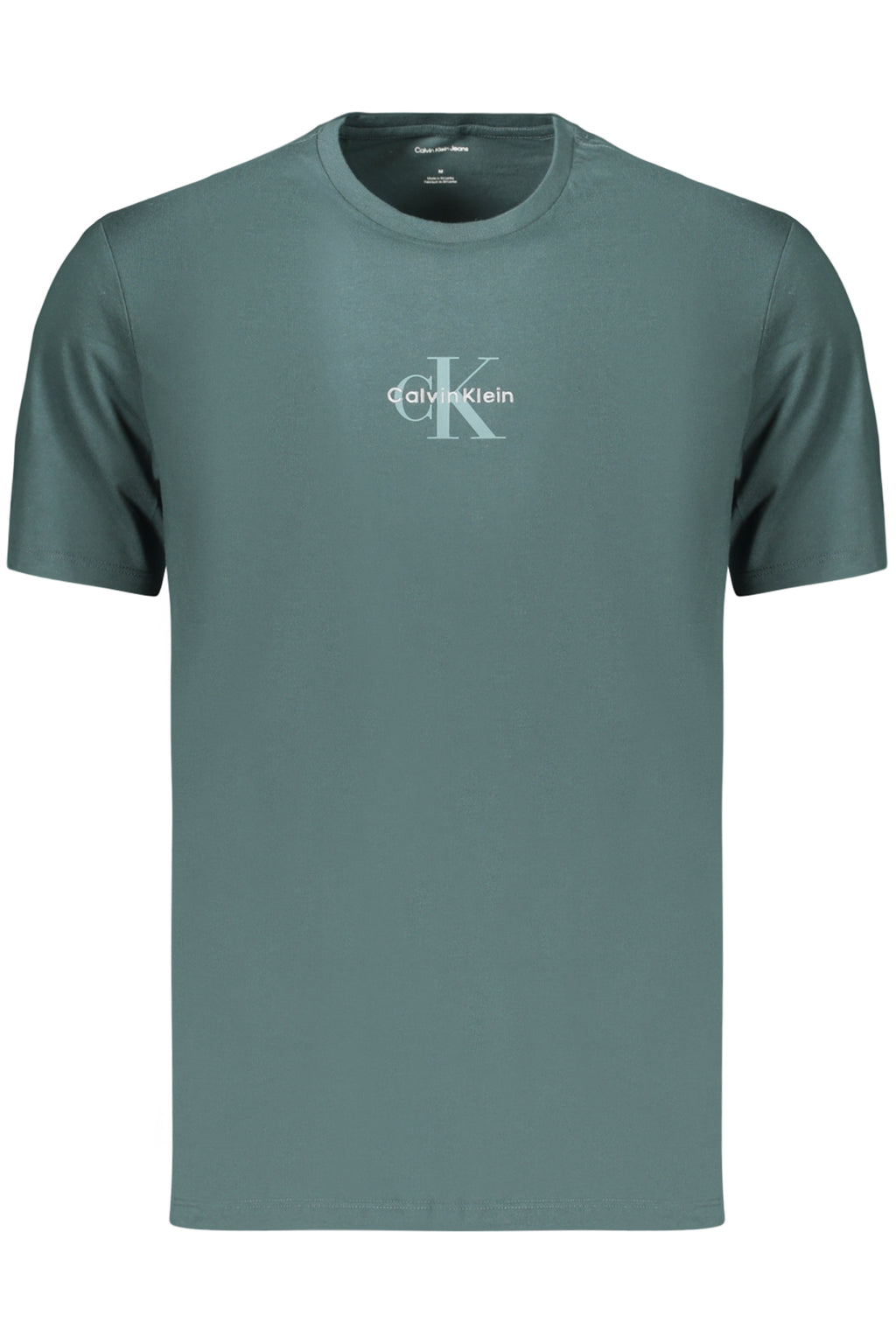 CALVIN KLEIN T-SHIRT MANICHE CORTE UOMO BLU