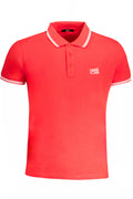 CAVALLI CLASS POLO MANICHE CORTE UOMO ROSSO