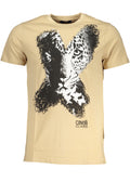 CAVALLI CLASS T-SHIRT MANICHE CORTE UOMO BEIGE