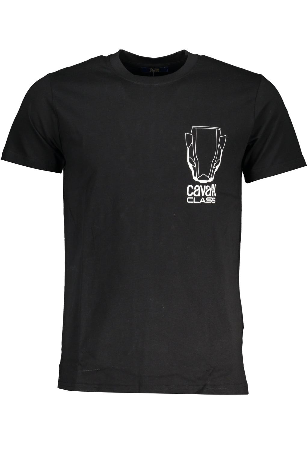 CAVALLI CLASS T-SHIRT MANICHE CORTE UOMO NERO